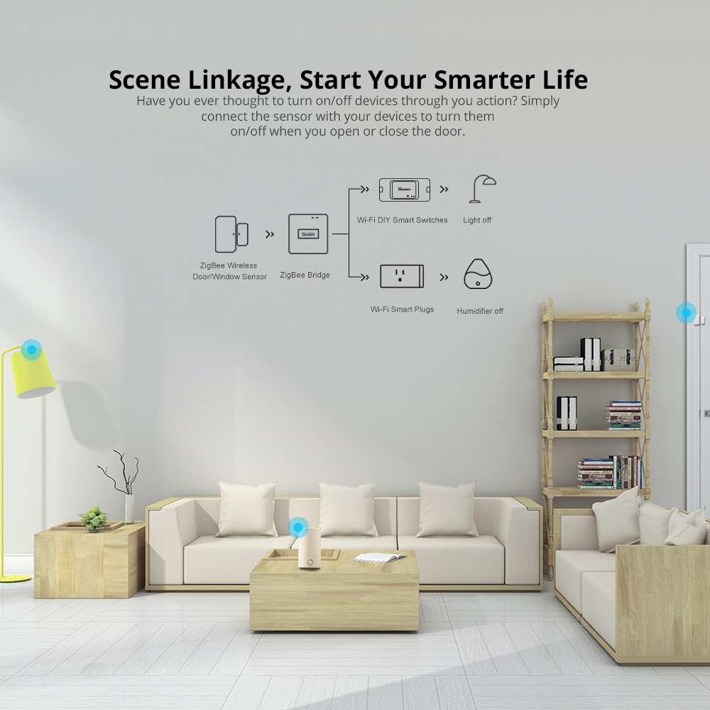 SONOFF SNZB-04 ZigBee Wireless Door/Window Sensor